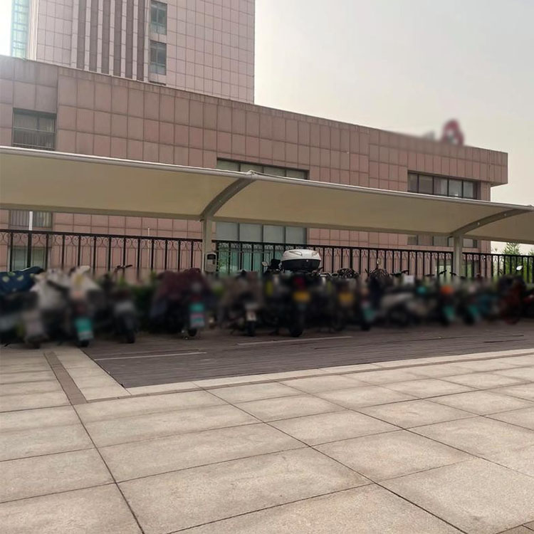 施甸县膜结构电动车棚